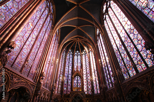 Paris (France) / Sainte Chapelle - Chapelle haute © Brad Pict