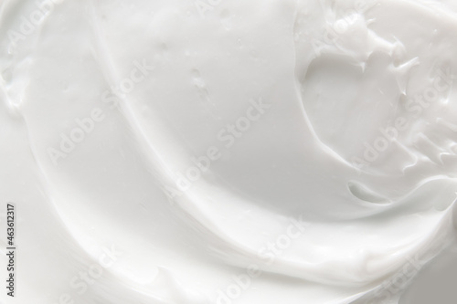 delicate white face cream background