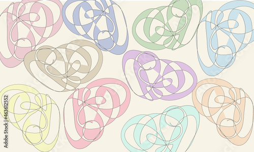 Flower and leave ,full color of natur, leave patterns, design