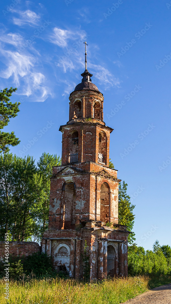 the old Orthodox bell tower