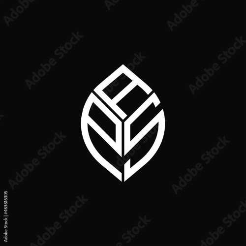 APS letter logo creative design. APS unique design
 photo