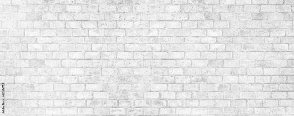 White Gray Brick Wall Surface Texture Background Stock Illustration ...