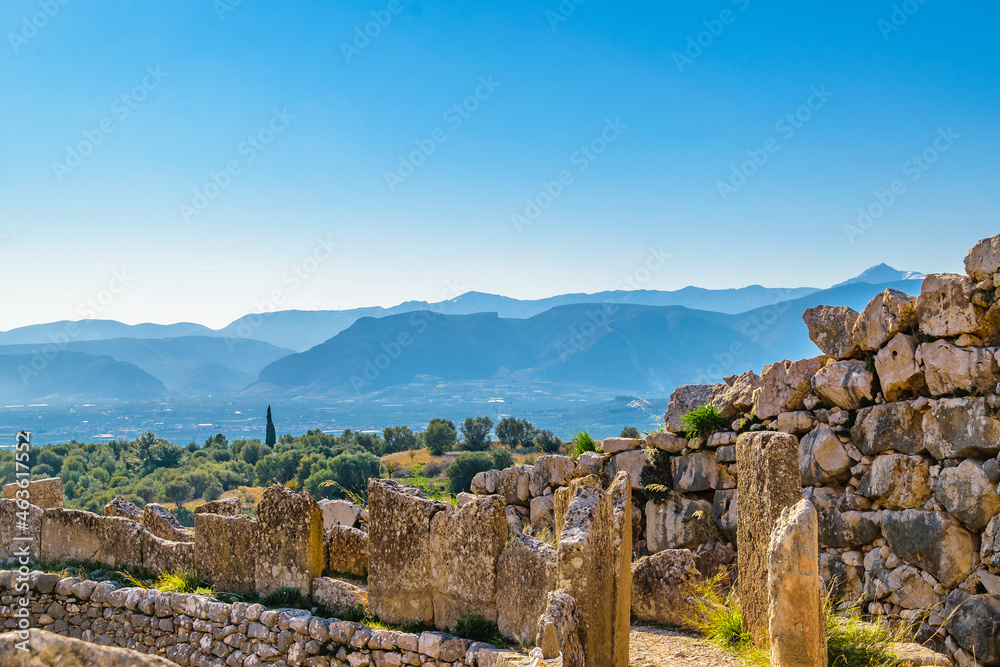 Mycenae City, Peloponese, Greece