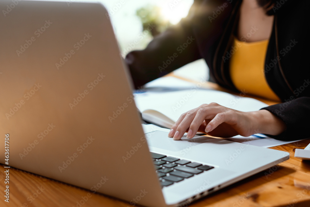 Close up of accountant or banker checking investment results, calculates financial savings, calculates annual taxes and economic concepts. Financial calculation concept. Close up of accountant or banker checking investment results, calculates financial savings, calculates annual taxes and economic concepts. Financial calculation concept.