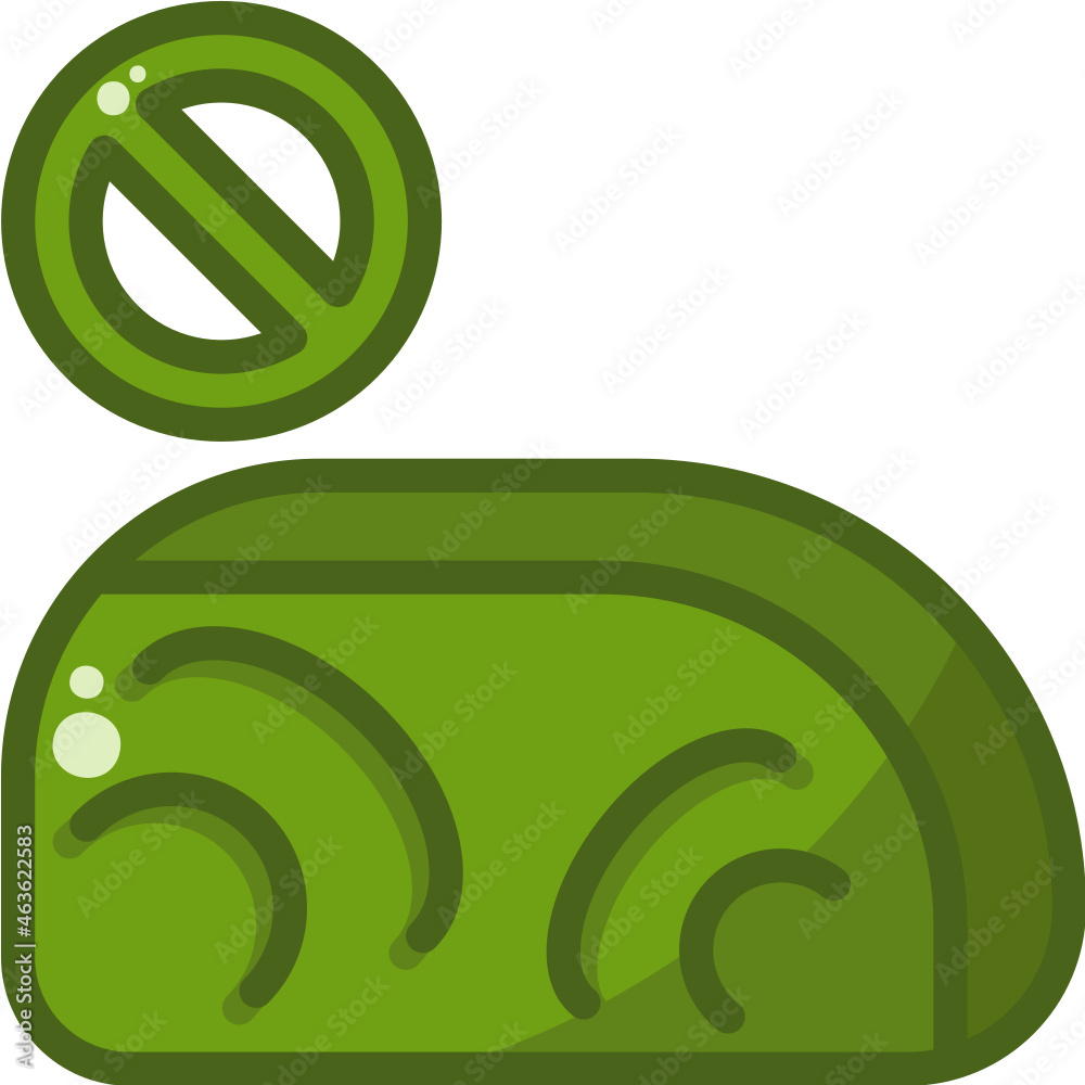 No Meat  Two Tone icon