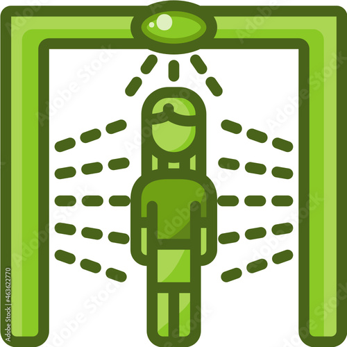 distance Two Tone icon