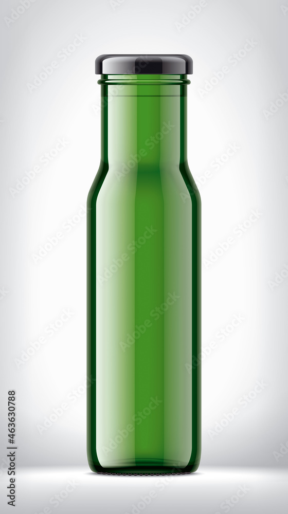 Glass Bottle on background. Glass Bottle on background.