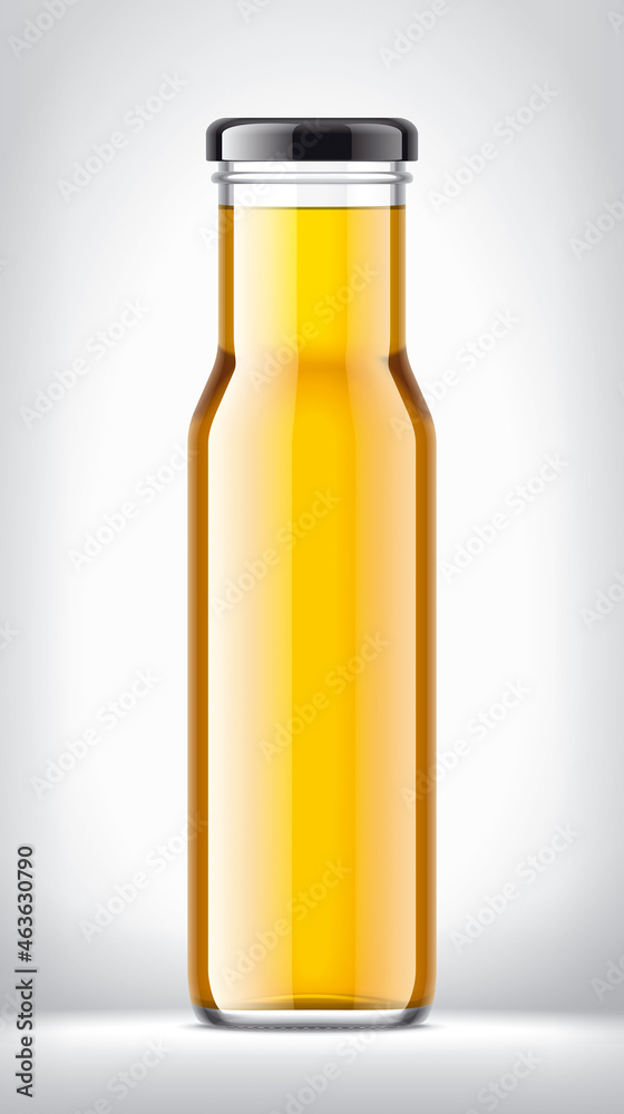 Glass Bottle on background. Glass Bottle on background.