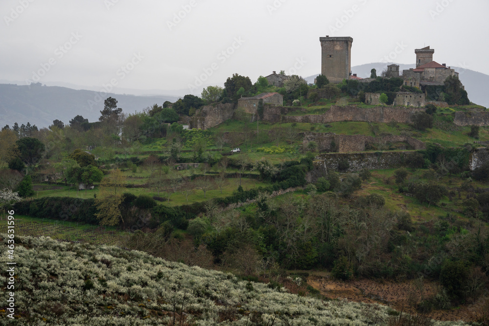 Monterrei castle, Monterrei, Ourense province, Galicia, Spain