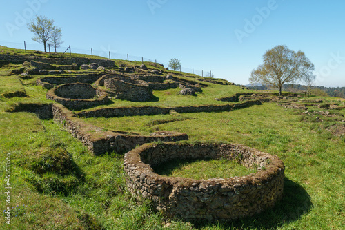 Castro of Castromao, Celanova, Ourense province, Galicia, Spain, Europe. photo