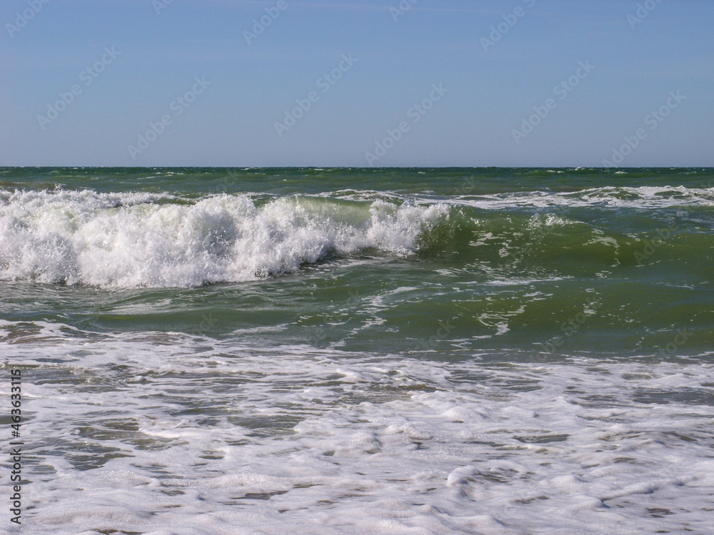 Fototapeta premium Waves in the Baltic Sea