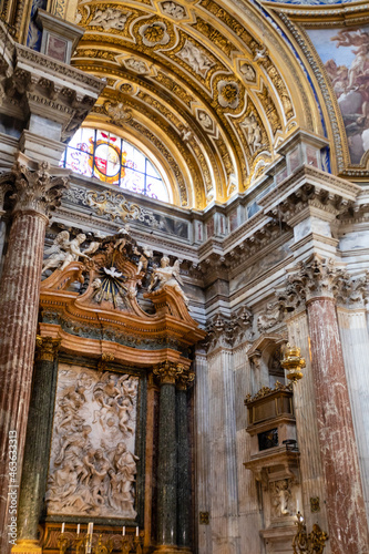 Chiesa di sant agnese in agone  situata in piazza navona  roma