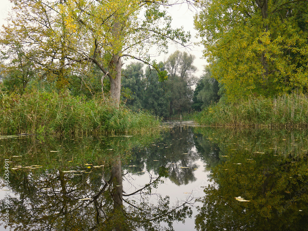 ein kleiner Nebenarm der Havel in Brandenburg ein kleiner Nebenarm der Havel in Brandenburg