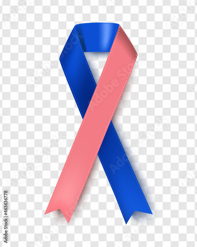 Male Breast Cancer awareness week is observed every year on third week of October. Vector illustration.