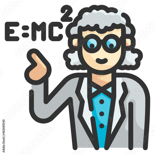 professor line icon