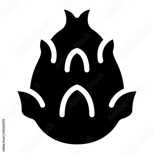 pitaya glyph icon