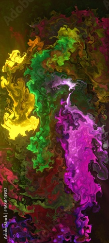 Illustration of colour mixed pattern of various colour for background and print