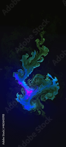 Illustration of colour mixed pattern of various colour for background and print