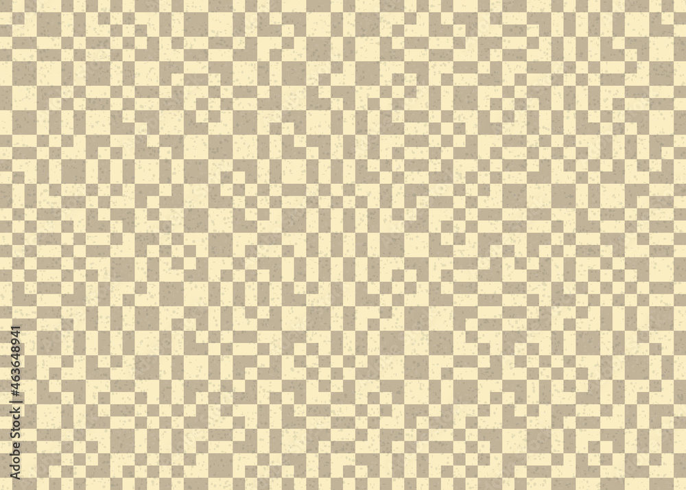 Fototapeta premium Abstract Geometric Pattern generative computational art illustration