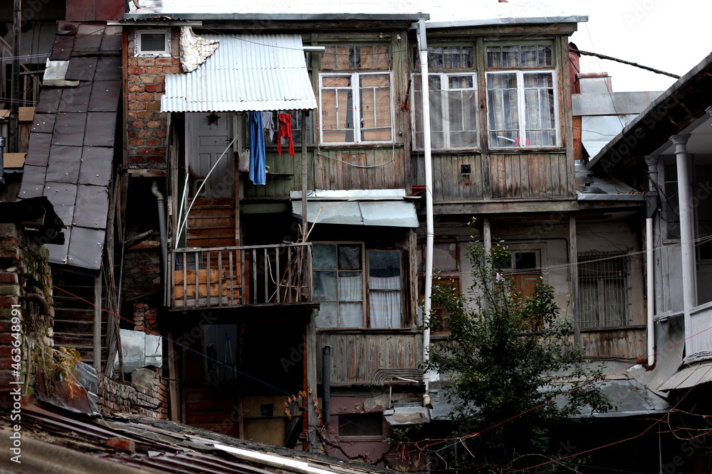 old house in the city