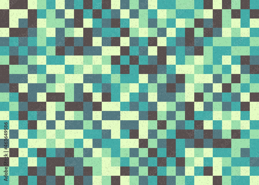 Fototapeta premium Abstract Geometric Pattern generative computational art illustration