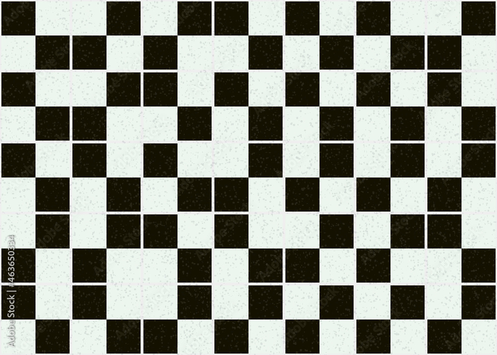 Fototapeta premium Abstract Geometric Pattern generative computational art illustration