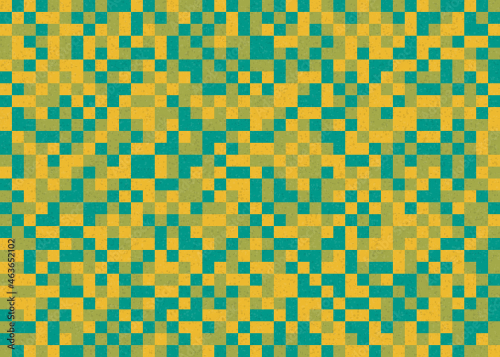 Fototapeta premium Abstract Geometric Pattern generative computational art illustration