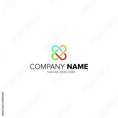 Abstract Youth Foundation Logo Design Idea