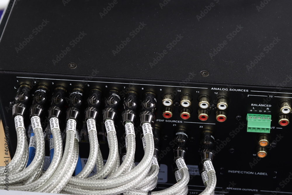 Connecting a coaxial audio wire using RCA connectors to a sound