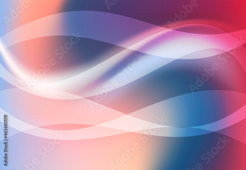 Abstract bright background with smooth lines.