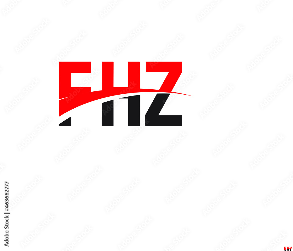 FHZ Letter Initial Logo Design Vector Illustration FHZ Letter Initial Logo Design Vector Illustration