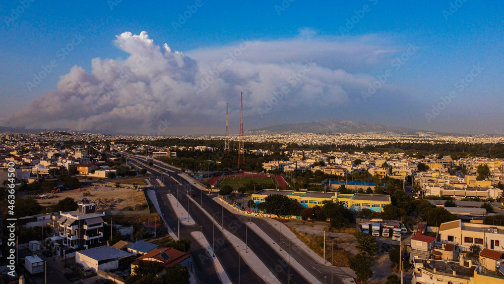 Obraz premium City from high 