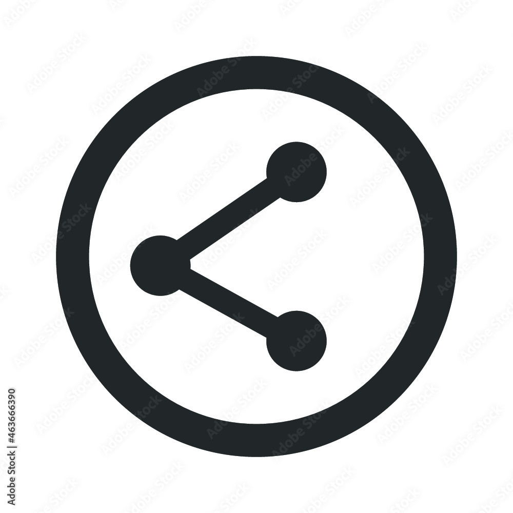 Share icon design vector graphic Share icon design vector graphic