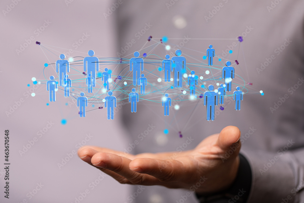 Global network. Blockchain. 3D illustration. Neural networks and artificial intelligence. Abstract Global network. Blockchain. 3D illustration. Neural networks and artificial intelligence. Abstract