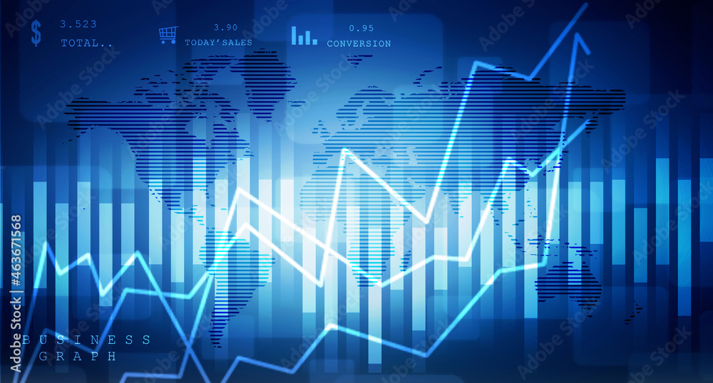 2d rendering Stock market online business concept. business Graph
2d rendering Stock market online business concept. business Graph
