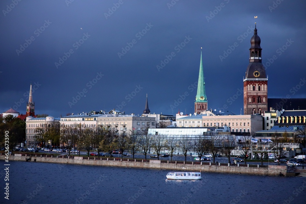 Obraz premium view of the city