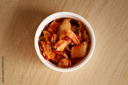 Kim chi - traditional korean food - fermented vegetables with fish sauce
