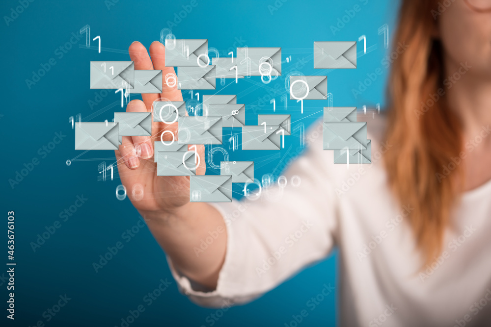 Email Mail Communication Online Chat Business Internet Technology Network Concept Email Mail Communication Online Chat Business Internet Technology Network Concept