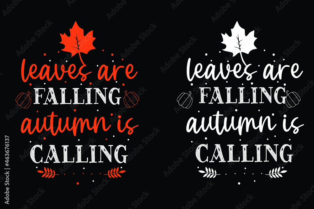 Autumn typography t-shirt design. fall t-shirt design. thanksgiving t-shirt design. 