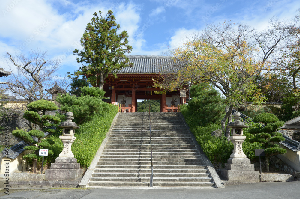 叡福寺　南大門　大阪府南河内郡太子町