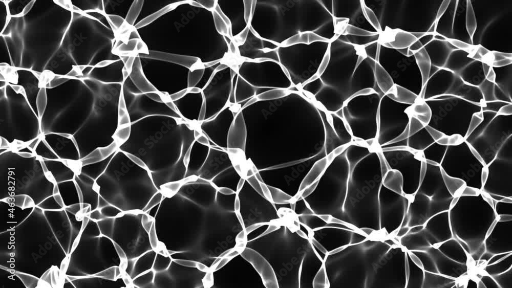 Swimming pool black white caustics ripple