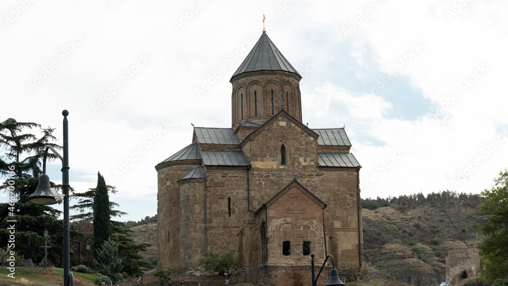 old church. monastery in the mountains. big old church old church. monastery in the mountains. big old church