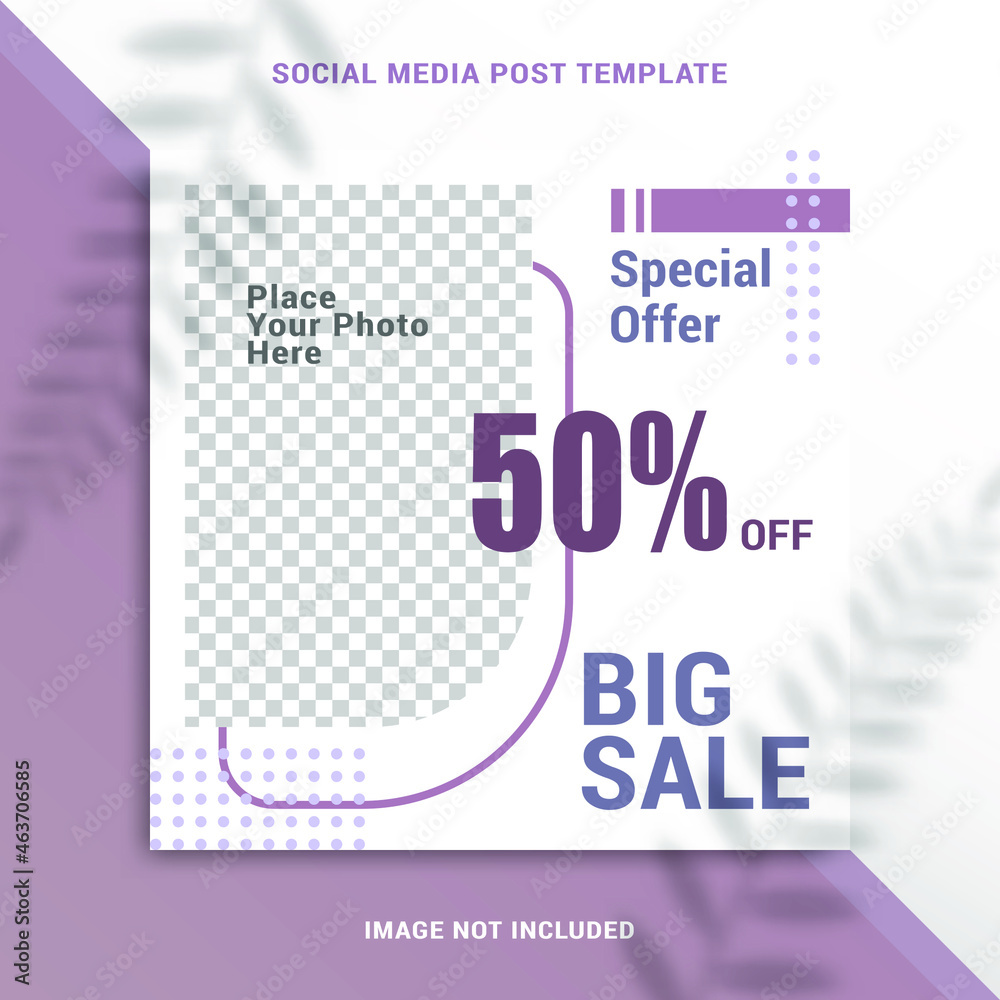 Big sale social media template for branding and promotion of food, beverage, clothing, fashion, automotive, finance, and other business products. Suitable for use for other social media banners. Big sale social media template for branding and promotion of food, beverage, clothing, fashion, automotive, finance, and other business products. Suitable for use for other social media banners.