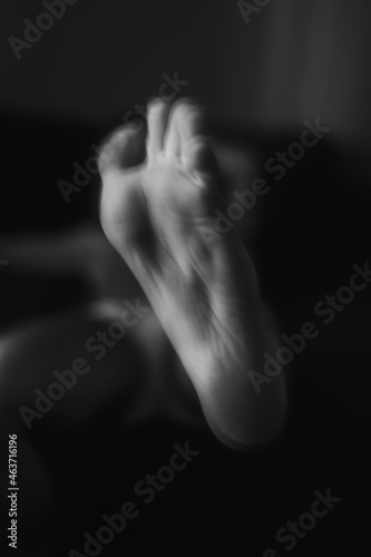 Human foot photo