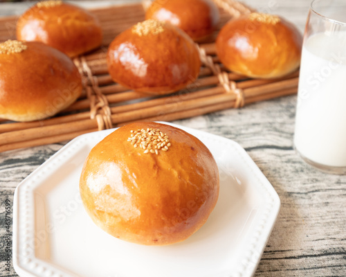 おうち時間であんぱん作り