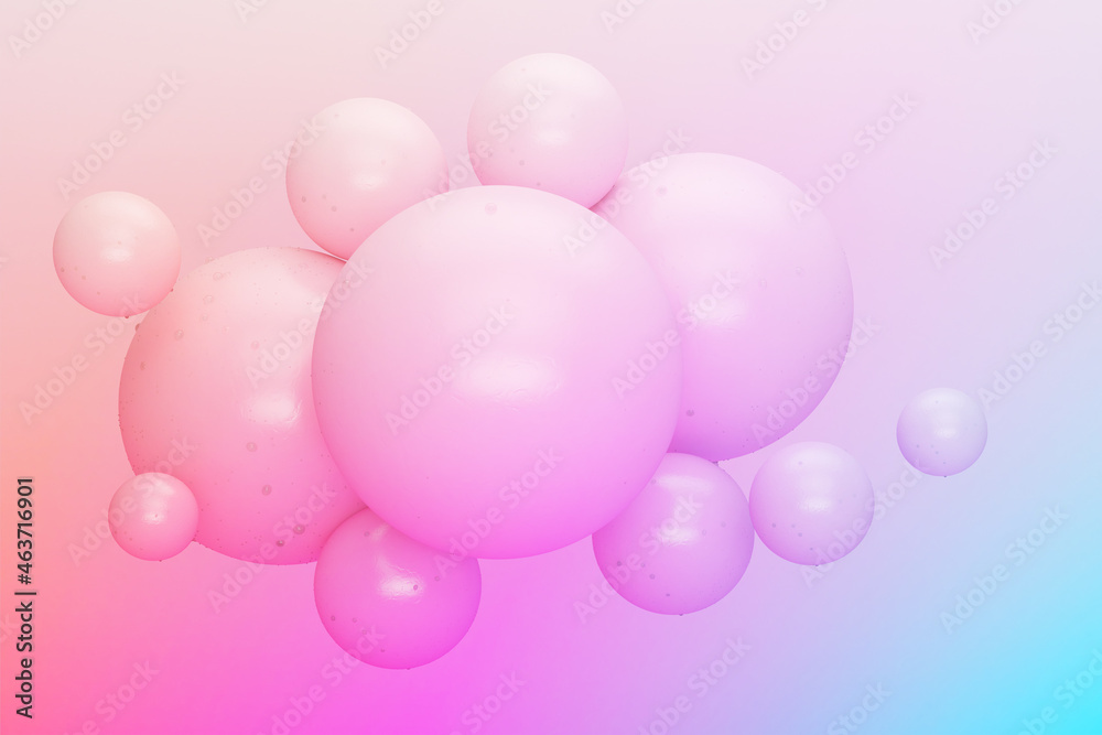 FLoating gradient spheres FLoating gradient spheres