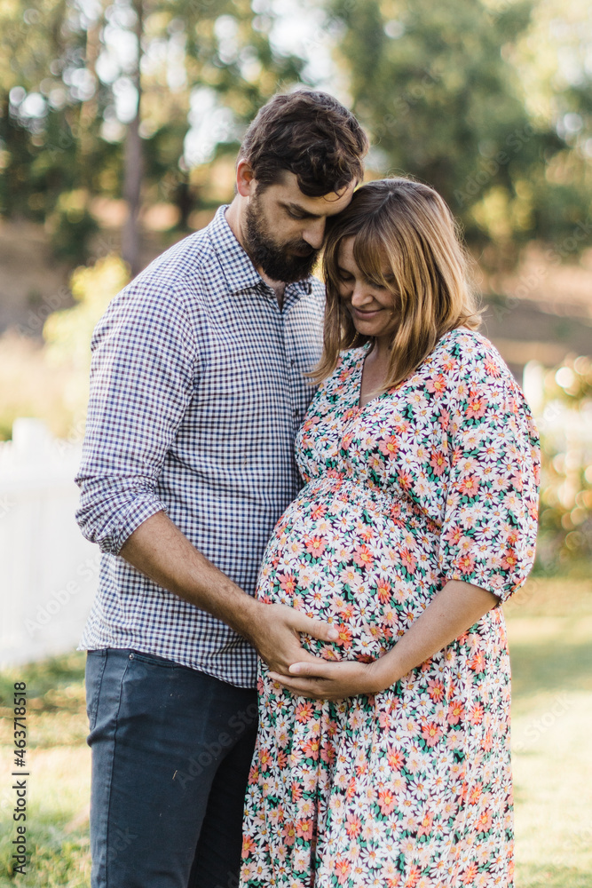 expectant couple expectant couple