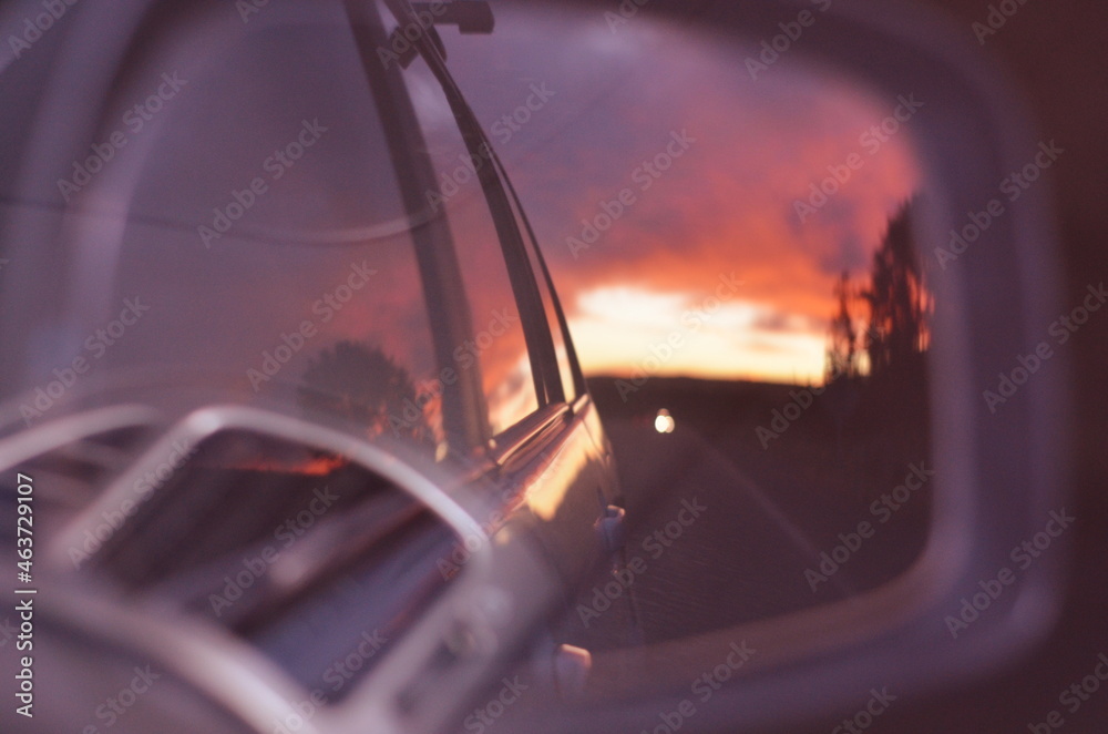 atardecer en la ruta atardecer en la ruta