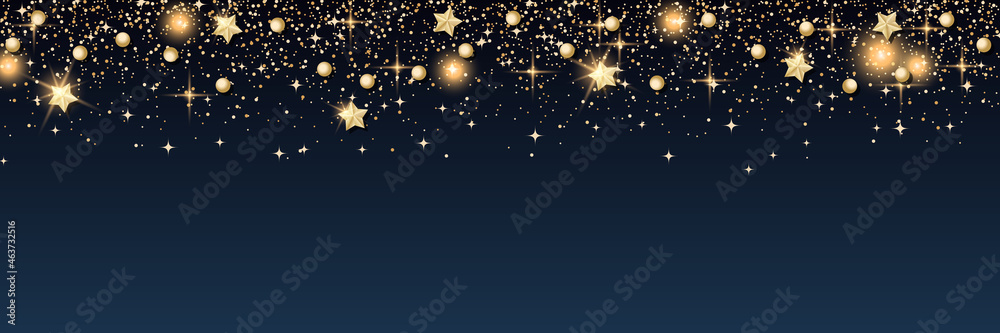 Christmas and New Year horizontal vector banner design vector template Christmas and New Year horizontal vector banner design vector template