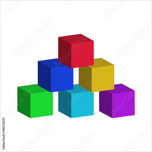 Cube Icon  3d Cube